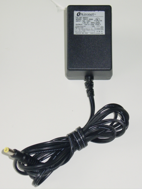NEW Aironet WA15-050A AC Adapter 430-005653 5V 1.25A